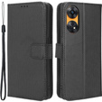 Klapkové puzdro pre Oppo Reno8 T 4G, Wallet Smart Magnet, čierne