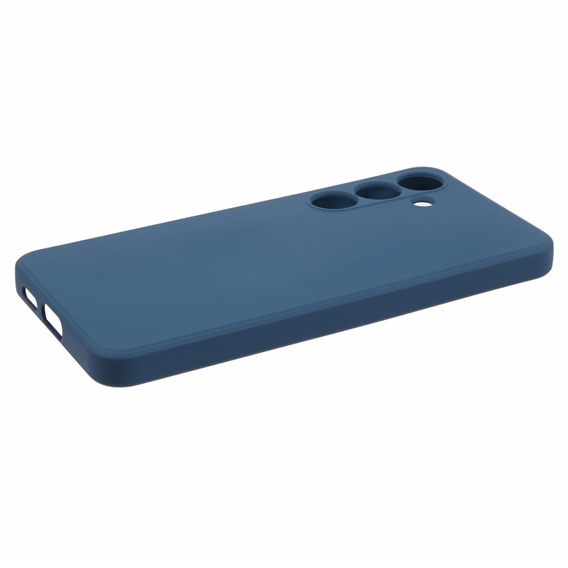 Obal na mobil pre Samsung Galaxy S24+ Plus, Silicone Lite, modré