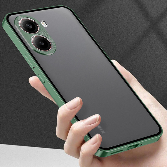 Puzdro pre Xiaomi Poco X7 Pro 5G, Frame Case, zelený