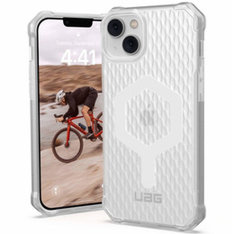 Urban Armor Gear Obal na mobil pre iPhone 14 Plus, Essential Armor MagSafe, priehľadné