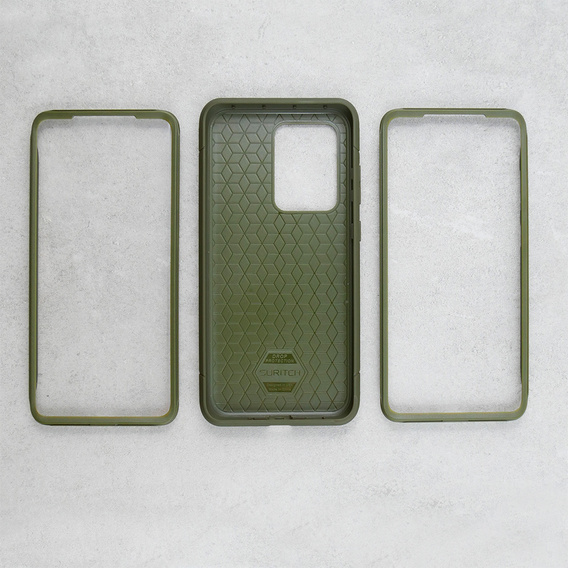 Obal na mobil pre Samsung Galaxy S20 Ultra, Suritch Basic (Two Frames), zelený