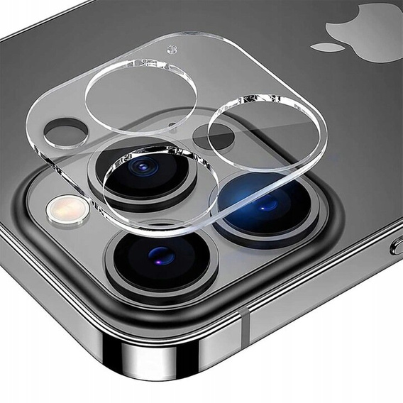 Tvrdené sklo na fotoaparát pre iPhone 16 Pro / 16 Pro Max, priehľadné