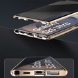Puzdro pre Samsung Galaxy S25 Ultra, Privacy Dual Glass, zlaté