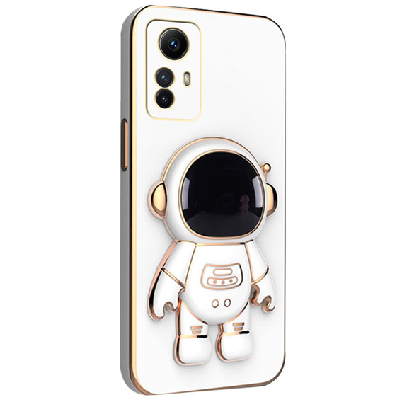 Obal na mobil pre Xiaomi Redmi Note 12S, Astronaut, biele