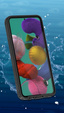 Vodotesné puzdro IP68 pre Samsung Galaxy A51 4G, Redpepper, čierne