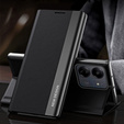 Klapkové puzdro pre Xiaomi Redmi 13C / Poco C65, Side Magnetic, čierne