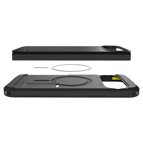 Spigen Tough Armor MagSafe puzdro pre Google Pixel 10 Pro XL, čierne
