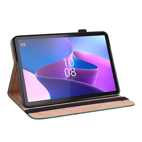 Puzdro pre Lenovo Tab P11 Pro Gen 2 TB132FU TB132XU 11.2", Classic, s priestorom pre stylus, zelený