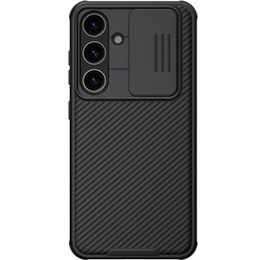 Puzdro pre Samsung Galaxy S24, pancierované Nillkin, CamShield Pro, čierne
