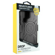 Obal na mobil pre Samsung Galaxy S23 Ultra, Heavy Duty Ring Belt Clip, čierne