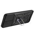 Obal na mobil pre Samsung Galaxy S22 5G, CamShield Slide, čierne