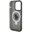 Stojan na prstene Karl Lagerfeld Puzdro MagSafe Karl & Choupette pre iPhone 15 Pro
