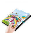 Obal na mobil pre Samsung Galaxy Tab S9, Smartcase Hybrid Pen Slot, sweet animals