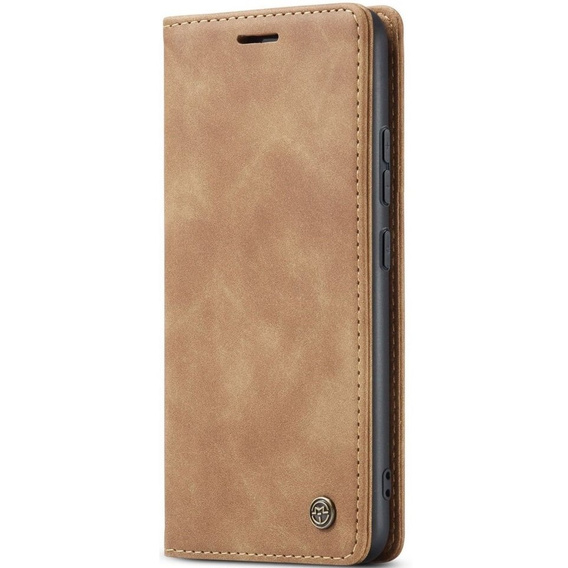 CASEME puzdro pre Xiaomi 12T / 12T Pro, Leather Wallet Case, hnedé