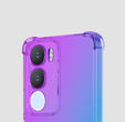 Puzdro pre Vivo Y19s, Gradient Dropproof, Fialová / modrá