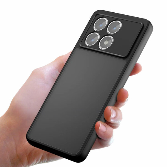 Obal na mobil pre Xiaomi Poco F6 Pro, Fusion Hybrid, čierne