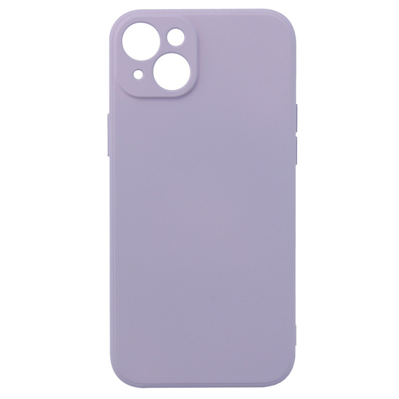 Obal na mobil pre iPhone 15, Silicone Lite, fialové
