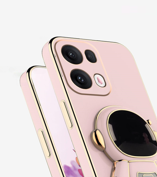 Obal na mobil pre Oppo Reno 13 Pro, Astronaut, ružové