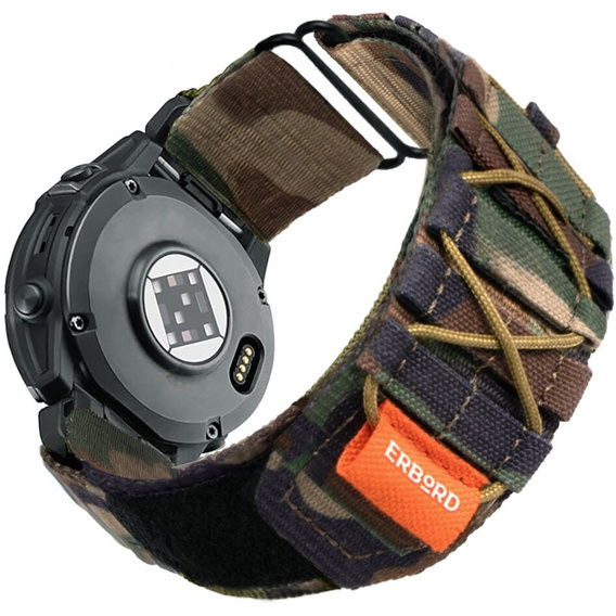 Nylonový popruh ERBORD Runner Quickfit pre Garmin Fenix 5X/6X/6X PRO/7X