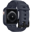 Pásik s puzdrom Spigen pre Apple Watch 4/5/6/7/8/9/SE 44/45 mm, Rugged Armor Pro charcoal grey