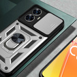Obal na mobil pre Realme C55, CamShield Slide, strieborné