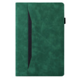 Puzdro pre Xiaomi Redmi Pad Pro / Xiaomi Poco Pad, Classic, s priestorom pre stylus, zelený