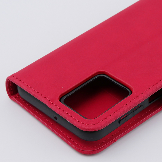 Klapkové puzdro pre Motorola Moto G54 5G, Card Slot, červené