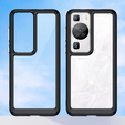 Obal na mobil pre Huawei P60 / P60 Pro, Fusion Hybrid, transparentné / čierne