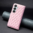 Klapkové puzdro pre Samsung Galaxy M15 5G, Wallet, BINFEN COLOR, ružové