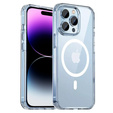 Obal na mobil pre iPhone 14 Pro, Dropproof MagSafe, priehľadné
