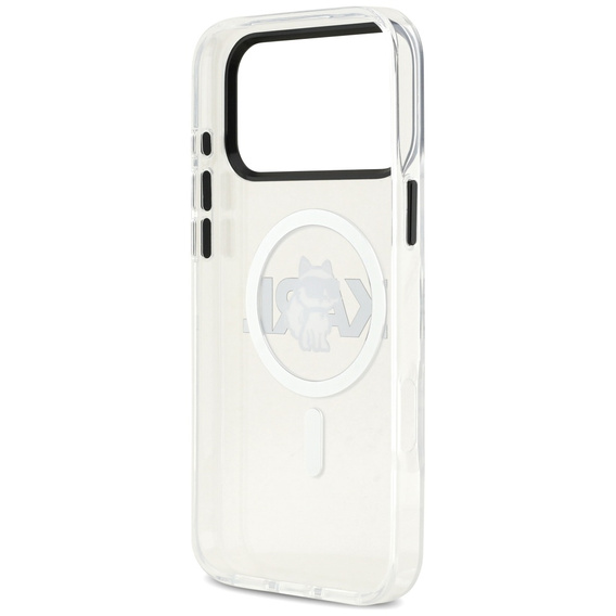 Puzdro Karl Lagerfeld IML Choupette MagSafe pre iPhone 17 Pro