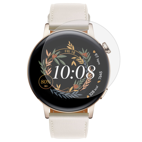 3x ERBORD Hydrogélová fólia pre Huawei Watch GT 3 42mm