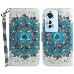 Klapkové puzdro pre Oppo Reno 11F 5G, Wallet, Mandala Flower