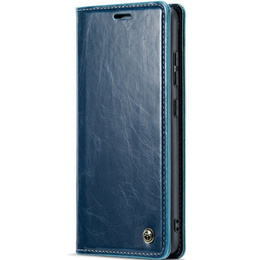 CASEME flipové puzdro pre Samsung Galaxy A52/A52s, Waxy Textured, modré