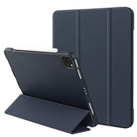 Puzdro pre iPad Pro 11 2021/2022, Smartcase s priestorom pre stylus, tmavomodré