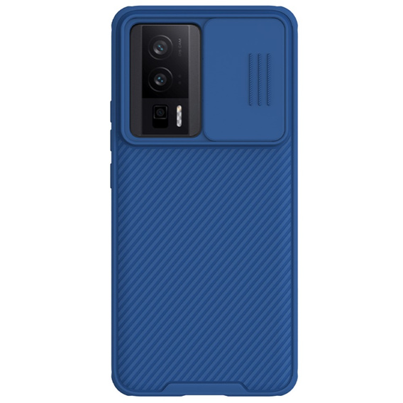 Puzdro pre Poco F5 Pro, pancierované Nillkin, CamShield Pro, modré