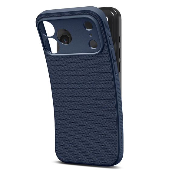 Puzdro Spigen Liquid Air pre iPhone 17 Pro, námornícka modrá