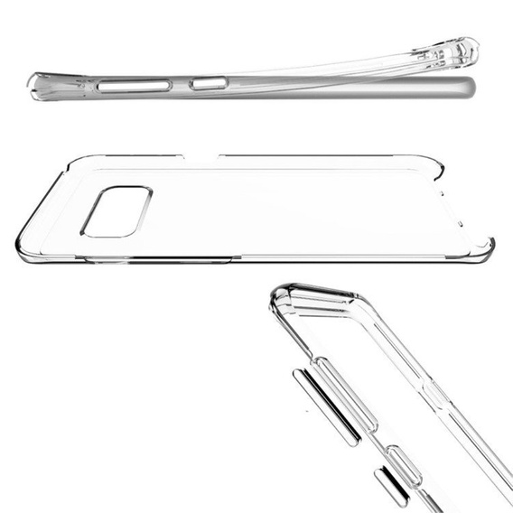 Obal na mobil pre Samsung Galaxy S8 Plus, Fusion Hybrid, priehľadné