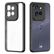 Puzdro DuxDucis pre Motorola Edge 50 Neo / Motorola ThinkPhone 25, Aimo case, transparentné / čierne