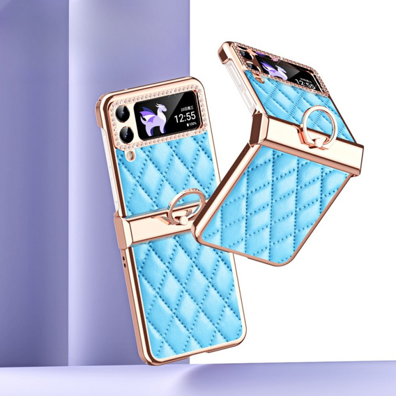 Puzdro pre Samsung Galaxy Z Flip 4 5G, Rhombus Grid