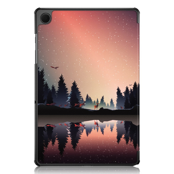 Puzdro pre Samsung Galaxy Tab A9+, Smartcase, evening landscape