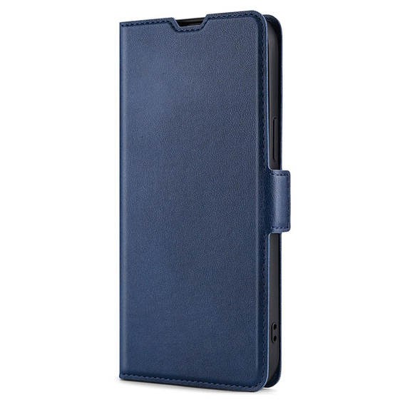 Klapkové puzdro pre Motorola Edge 30 Neo 5G, Wallet Thin Magnet, tmavomodré