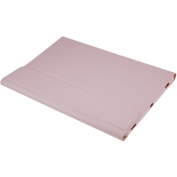 Puzdro + klávesnica Galaxy Tab S7+ Plus / S8+ Plus /S7 FE T730 T733, Pen Slot, ružové rose gold