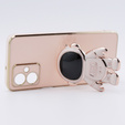 Obal na mobil pre Motorola Moto G54 5G, Astronaut, ružové rose gold