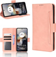 Klapkové puzdro pre Motorola Moto G56 5G, Card Slot, ružové