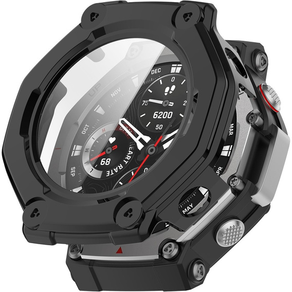 2 v 1 ochranné puzdro + tvrdené sklo pre Amazfit T-Rex 3