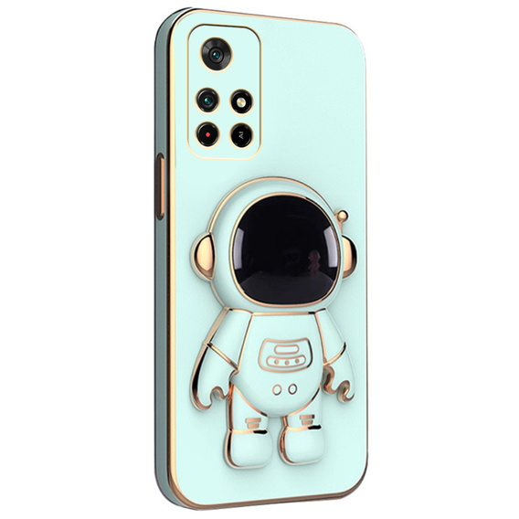 Obal na mobil pre Xiaomi Redmi Note 11 Pro 4G / 5G, Astronaut, zelený