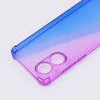 Puzdro pre Oppo A78 4G, Gradient Dropproof, Fialová / modrá