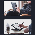 Puzdro + klávesnica Galaxy Tab S8+ / Tab S7 +/ Tab S7 FE, NILLKIN Bumper Pen Slot, čierne