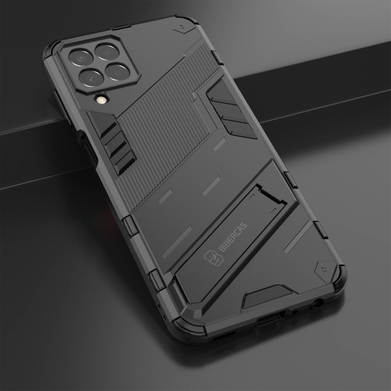 Puzdro pre Samsung Galaxy M33 5G, Military kickstand, čierne